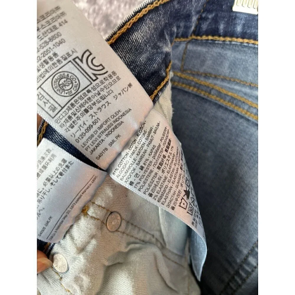 Levi's 511 Slim Straight Denim‎ Jeans Blue Men's 30 x 32